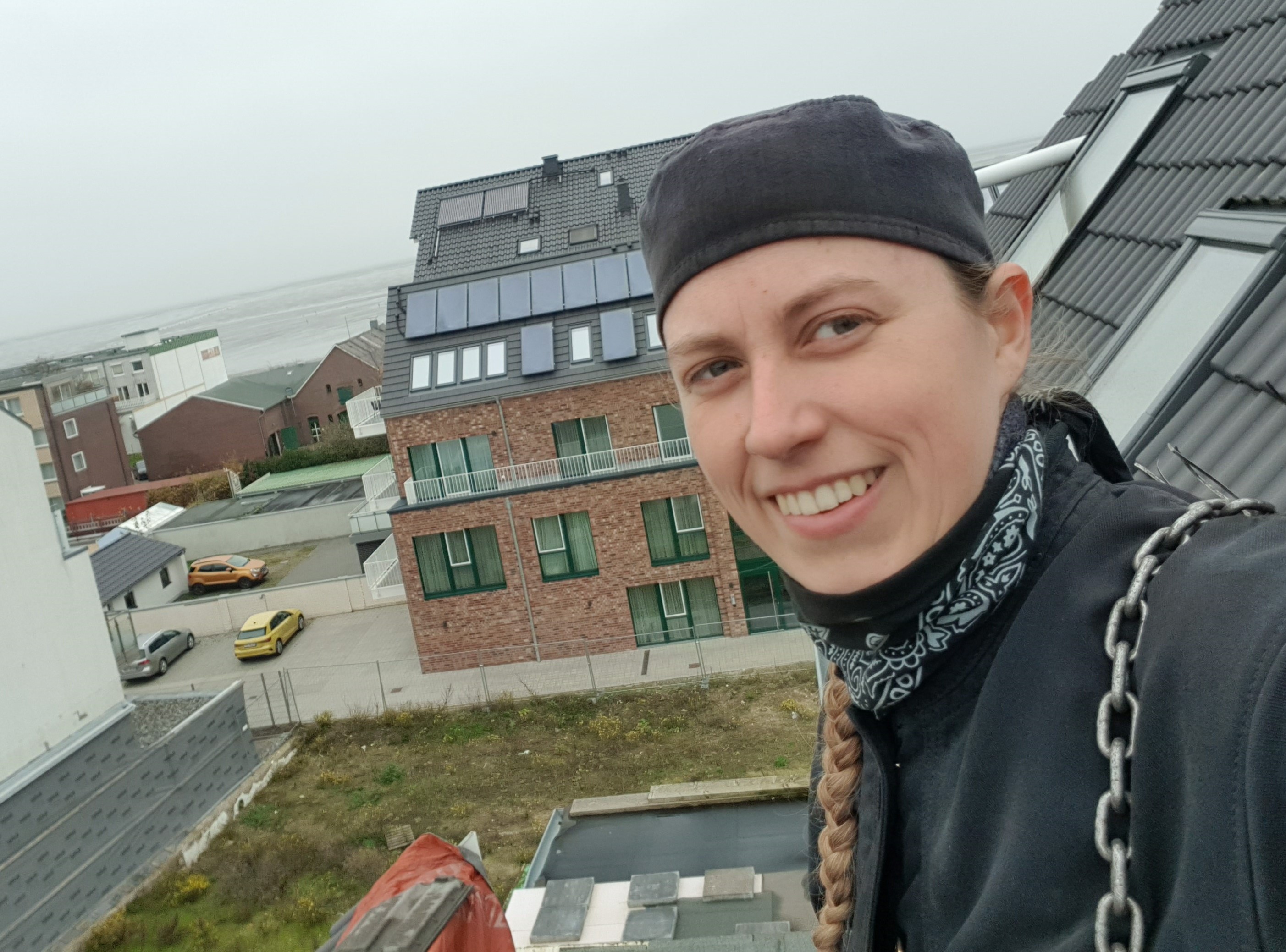 Schornsteinfegergesellin Sophie Rettig